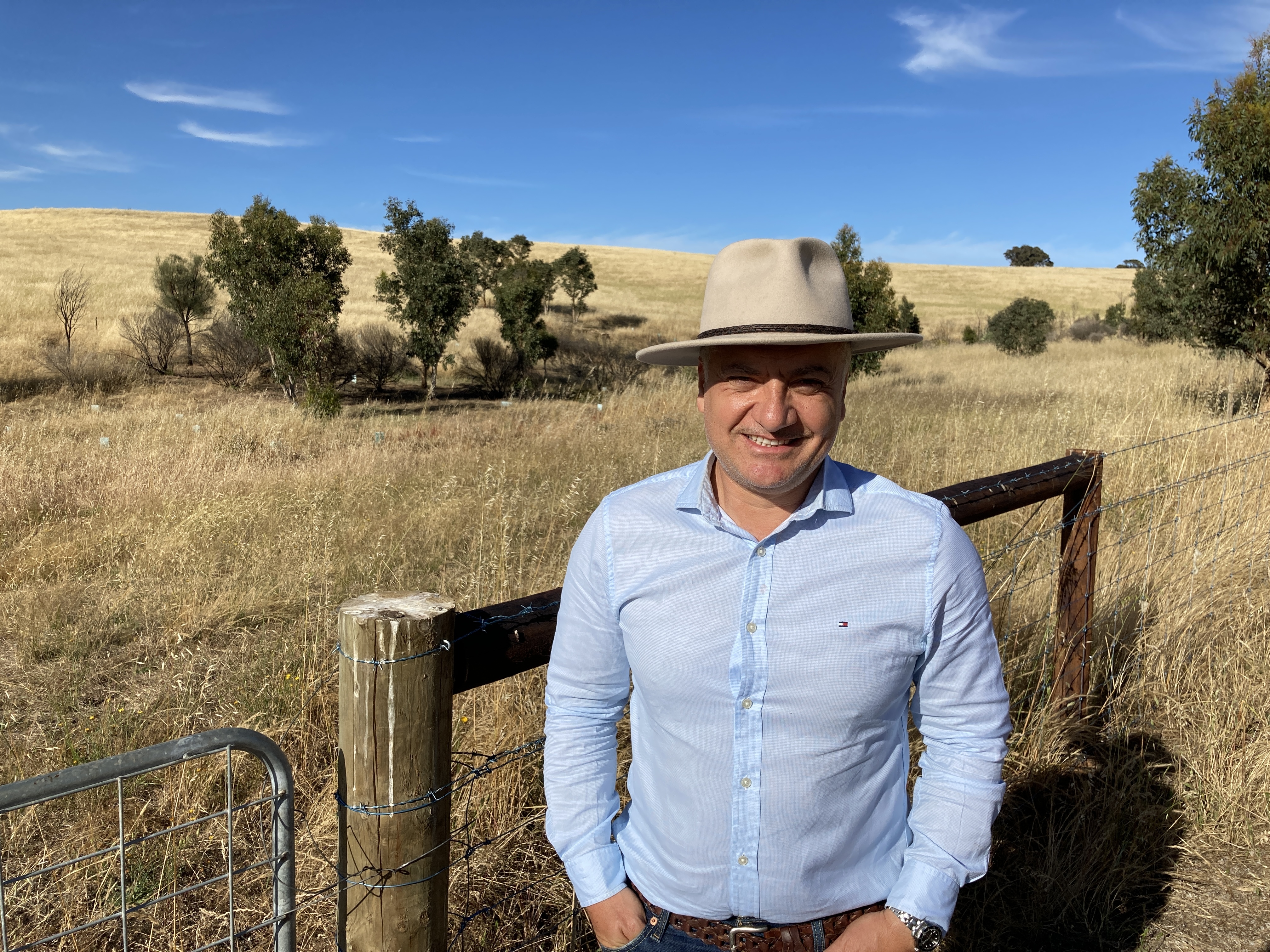 Land Manager Al Jawhari watercourse fencing