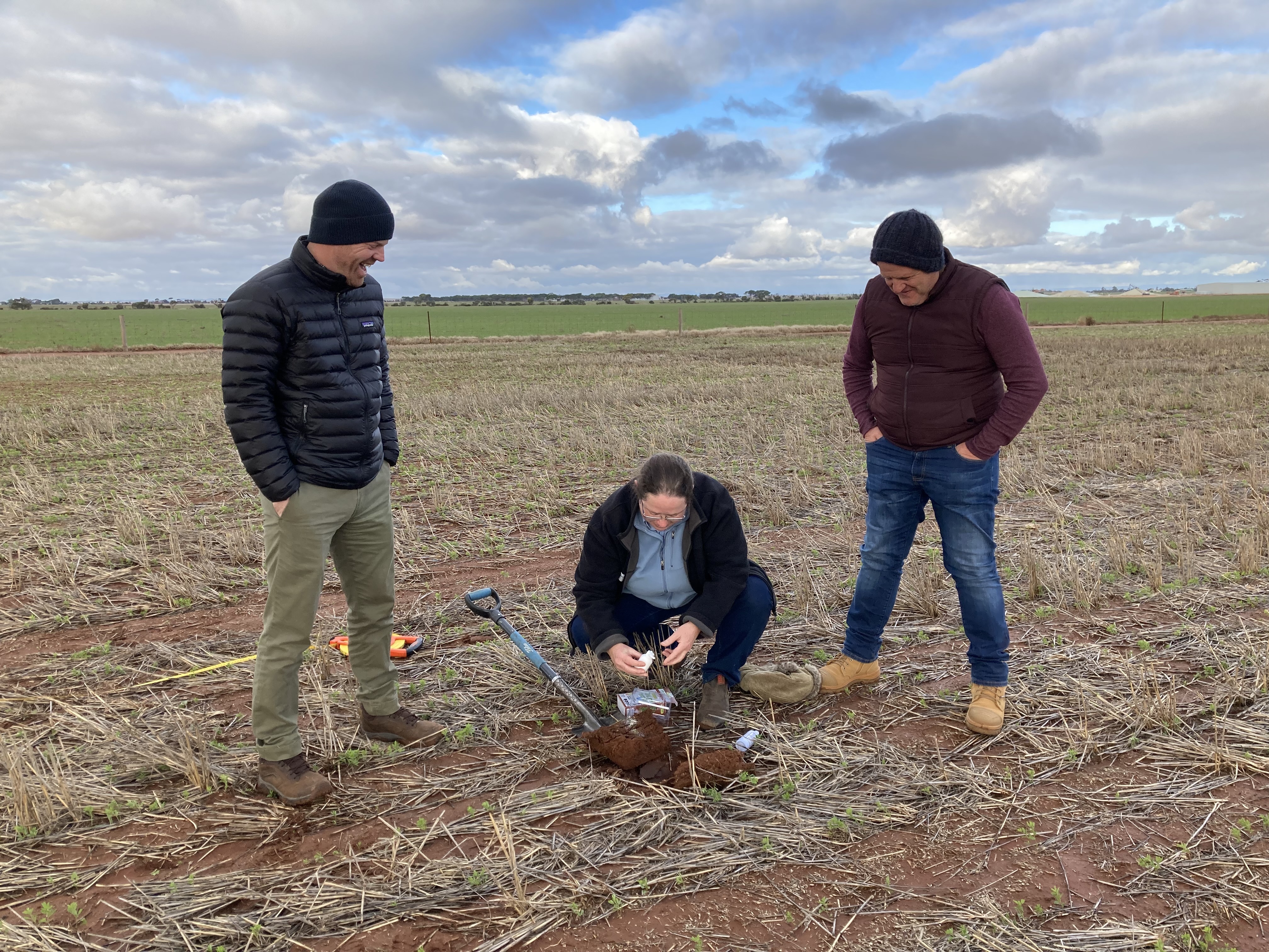 Mallala DAWE Rebecca with John and Steven